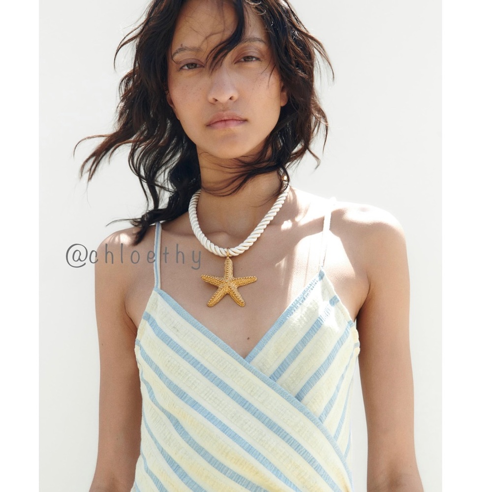 Zara STAR NECKLACE - Picture 9 of 16